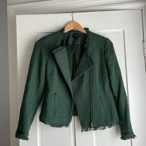 JCrew Tweed Moto Jacket